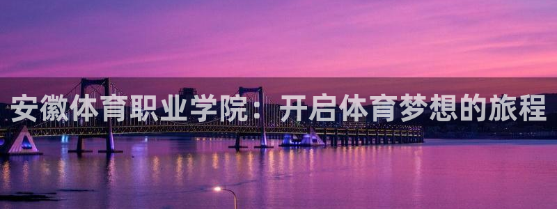 利记官网下载平台注册流程图:安徽体育职业学院:开启体育梦想的